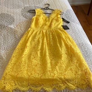 Never worn yellow dress from Lulus